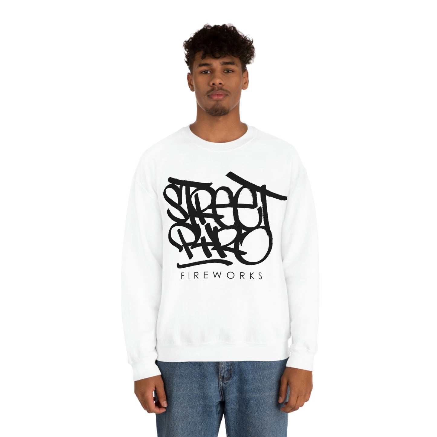 StreetPyroFireworks double sided Crewneck