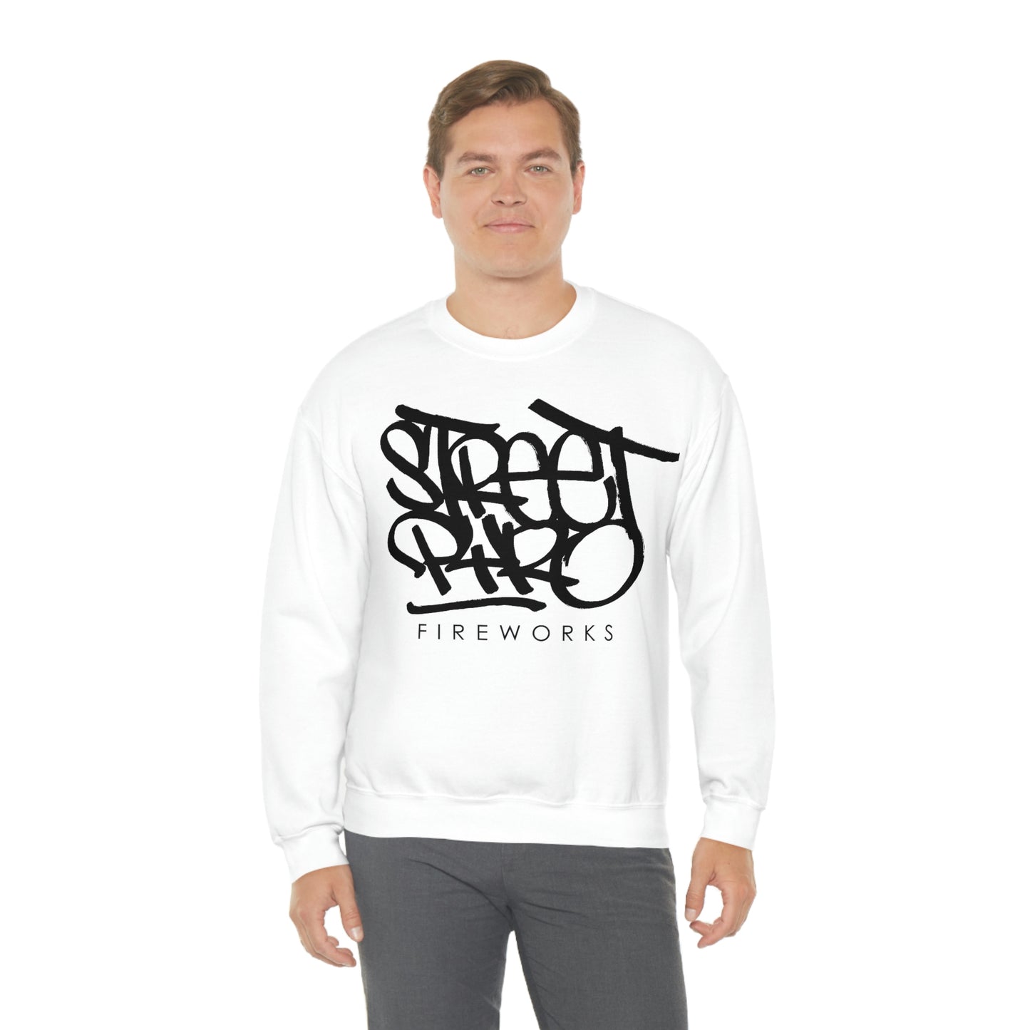 StreetPyroFireworks double sided Crewneck