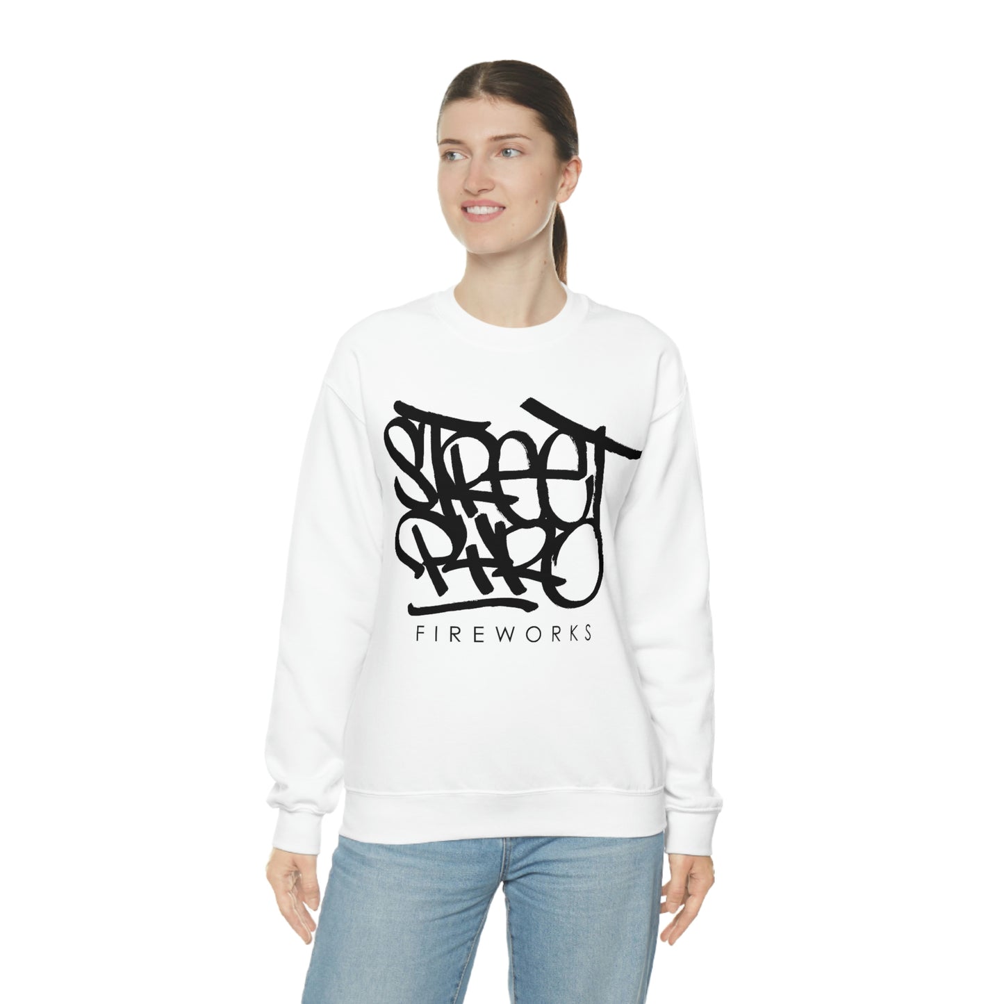 StreetPyroFireworks double sided Crewneck