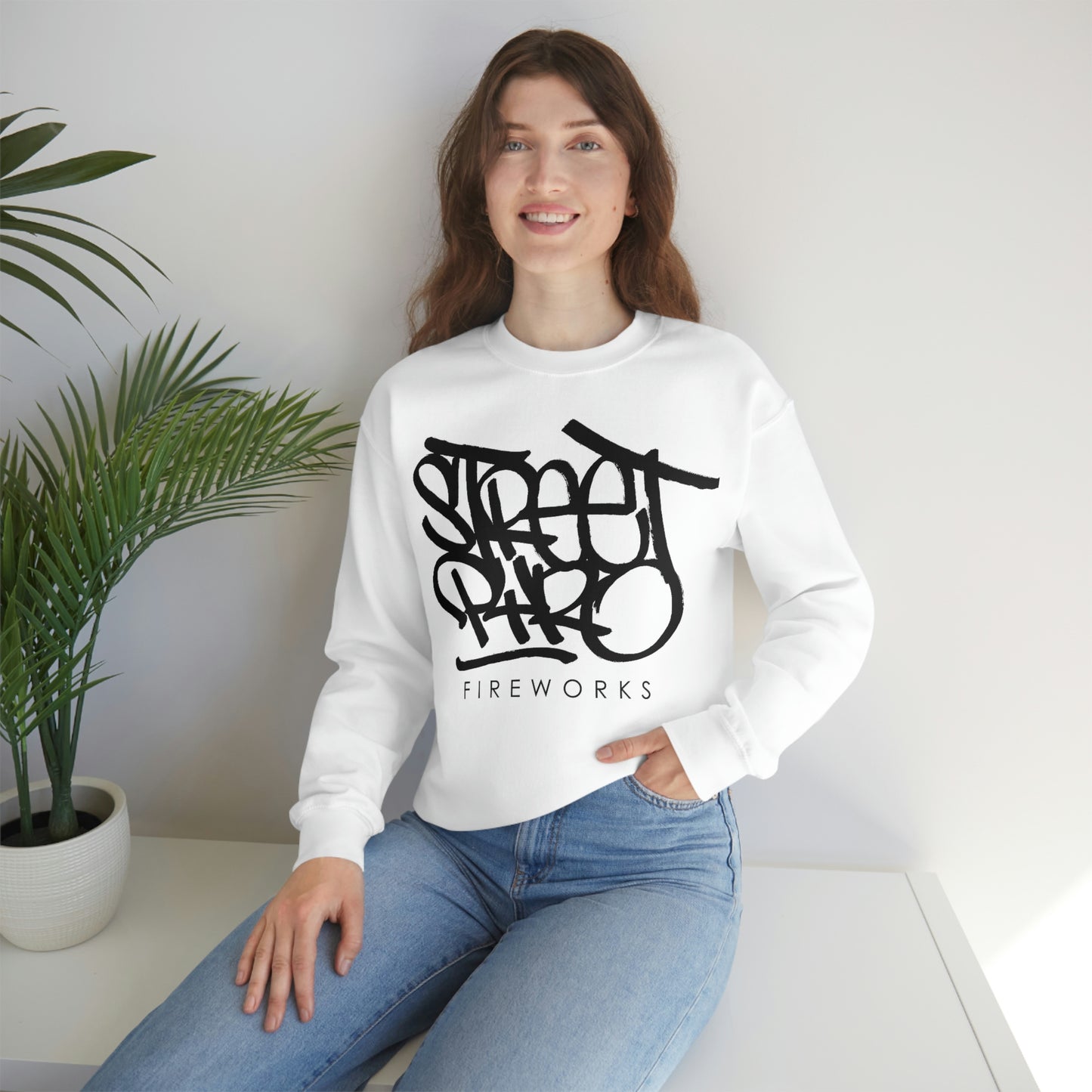 StreetPyroFireworks double sided Crewneck