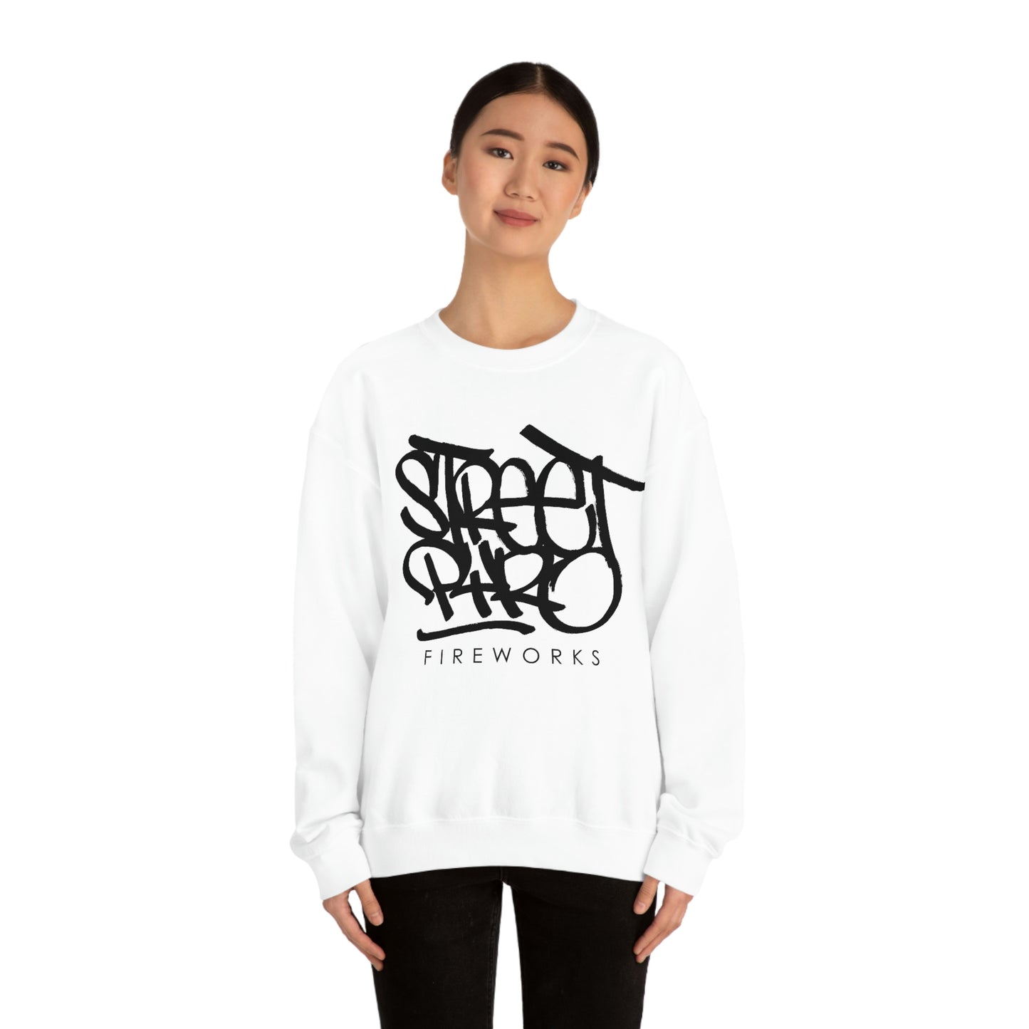 StreetPyroFireworks double sided Crewneck