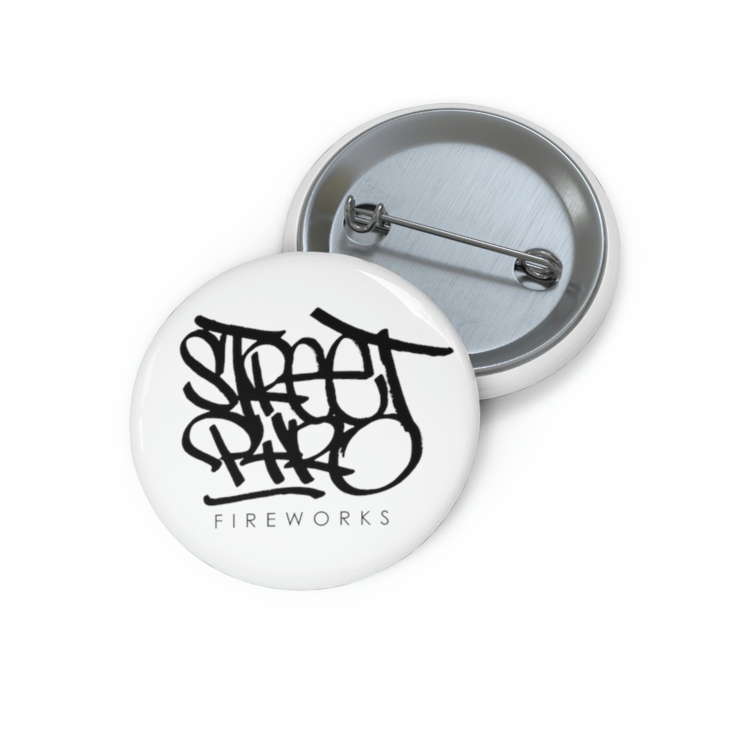 StreetPyroFireworks Pin white